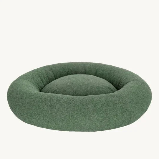 Luxury Boucle Dog Bed